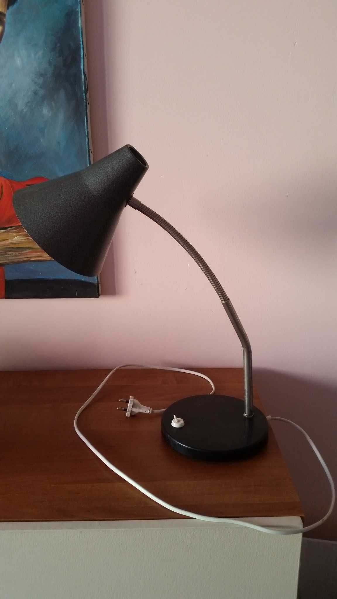 Lampka biurkowa z Prl-u