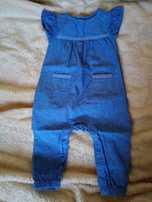 Kombinezon ala jeans dziewczęcy nowy bez metki lidl lupilu rozmiar 80