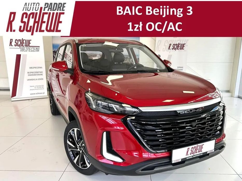 BAIC 3 5 lat GWARANCJI, szyberdach, kamera cofania