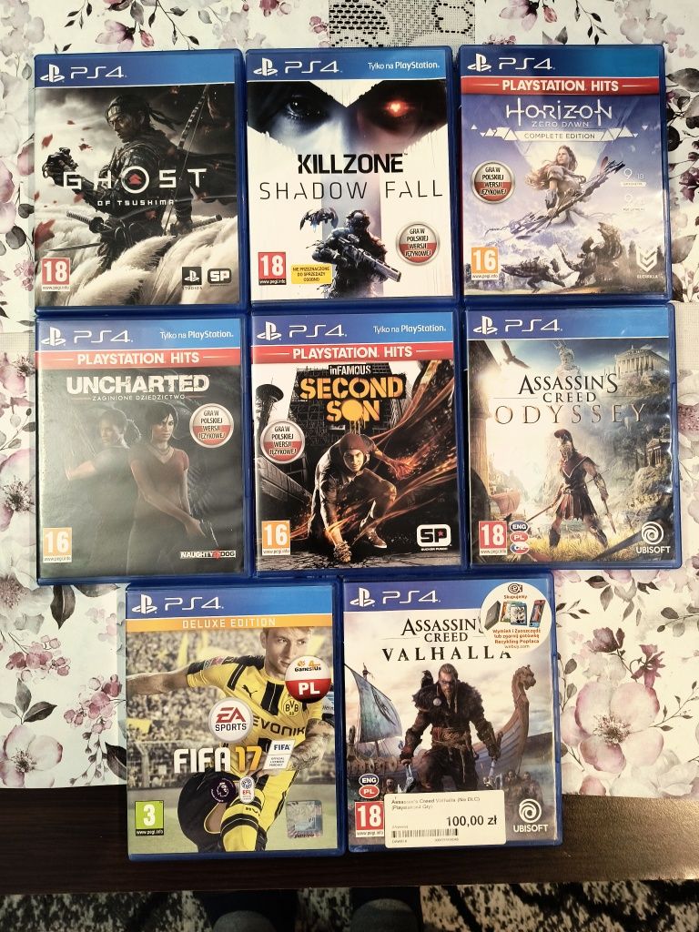 Gry na konsole PS 4