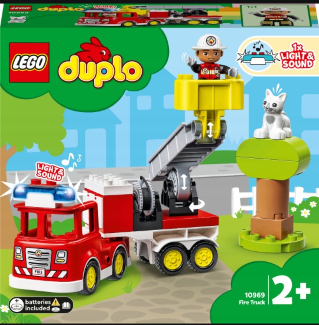 LEGO Duplo wóz strażacki