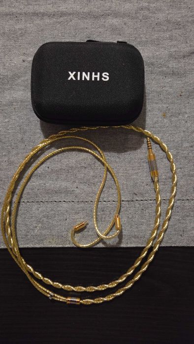 Kabel słuchawkowy XINHS HA015 miedź monokrystaliczna balans 4.4 mm