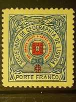 1935/1936 Emblema Da Sociedade Com Cruz De Cristo MLH