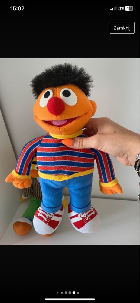 Ulica sezamkowa maskotki figurki