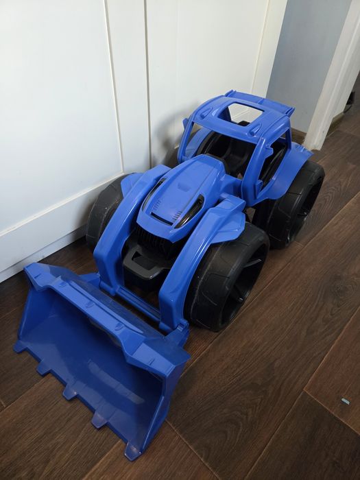 Zabawka Spychacz Wader 68 cm / Jak Nowy