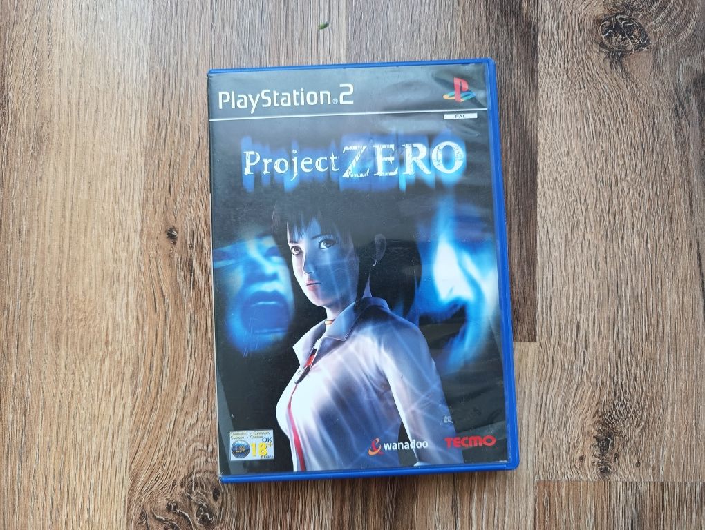 Gra PS2 unikatowa Project Zero Fatal Frame wydanie premiera angielskie