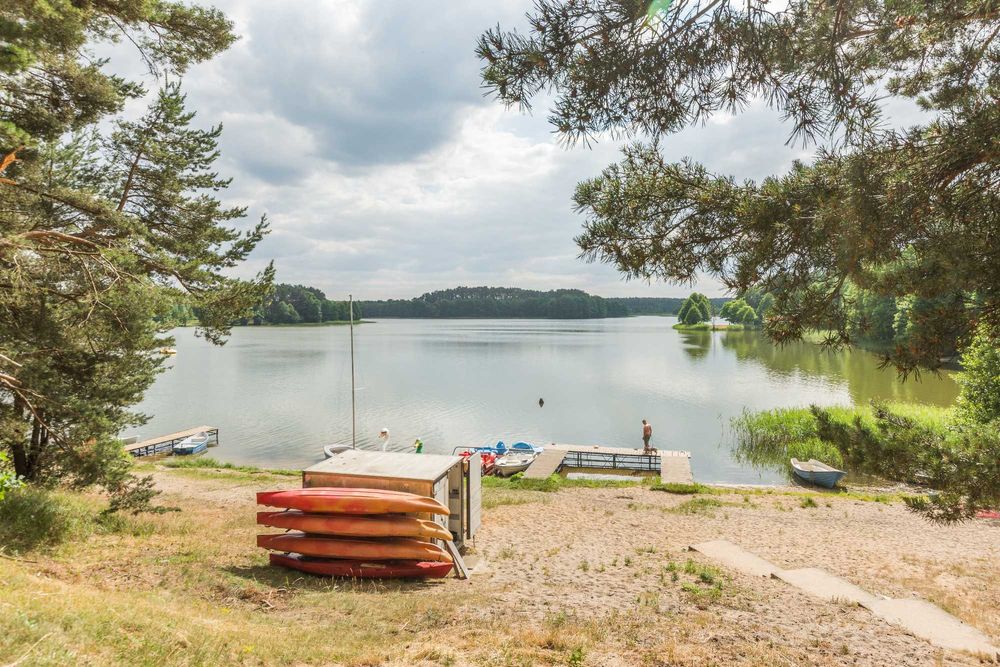 apartamenty pokoje domki nad jeziorem Wielki Ocypel Bory Tucholskie