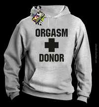 Orgazm Donor bluza męska z nadrukiem 6 rozmiarów Wysyłka OLX