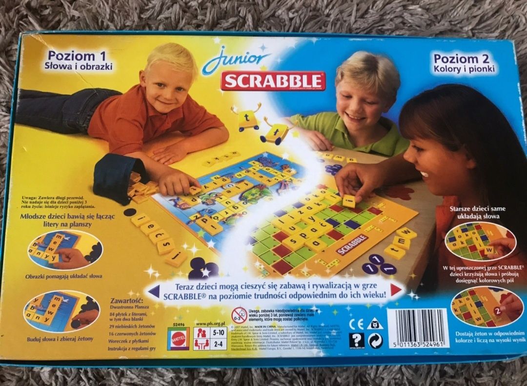 Scrabble gra planszowa