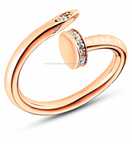 Кольцо в стиле Cartier Juste Un Clou , 585 проба
