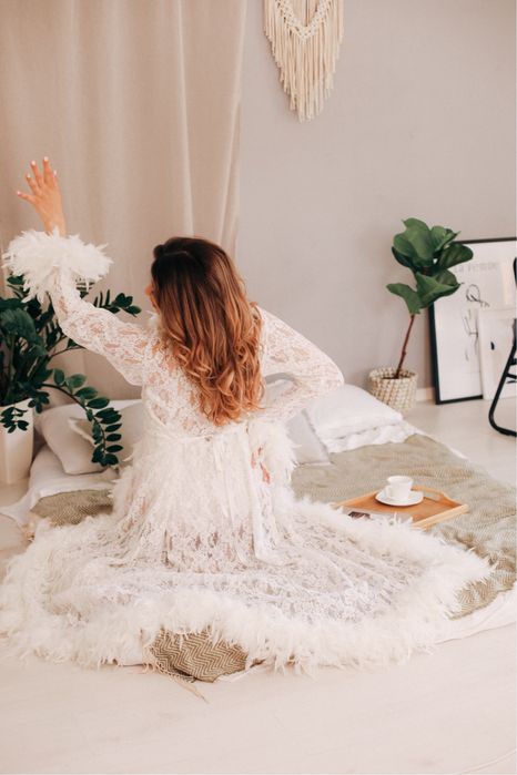 Халатик з пірʼячком