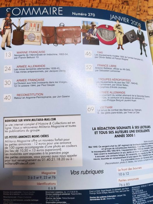 4 revistas sobre modelismo e história militar