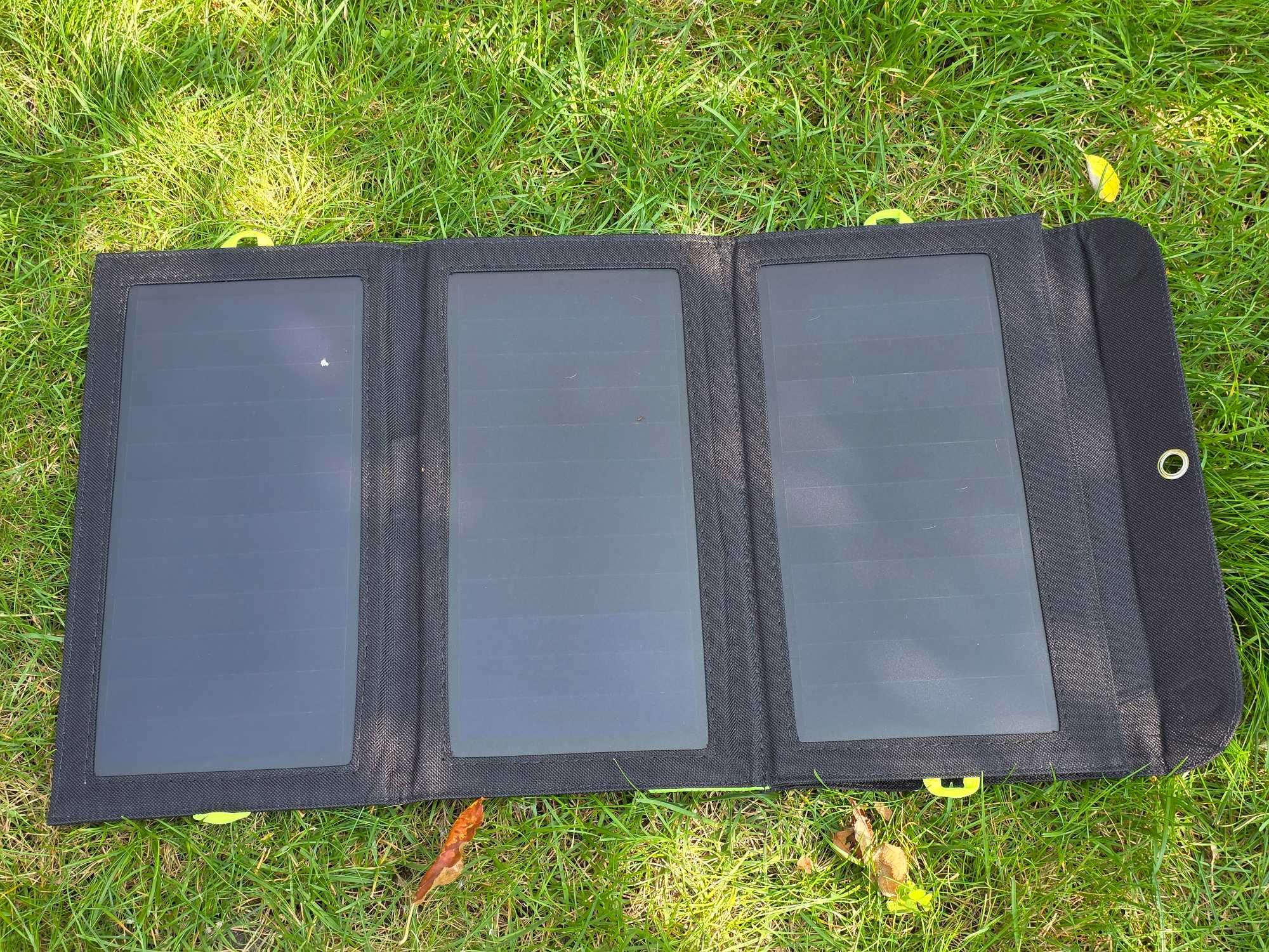 Солнечная зарядка GC SolarCharge 21W со встроенным АКБ на 10000mAh