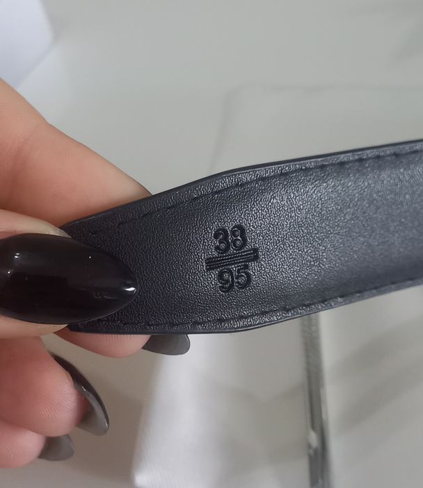 Cinto ysl novo 95cm em couro