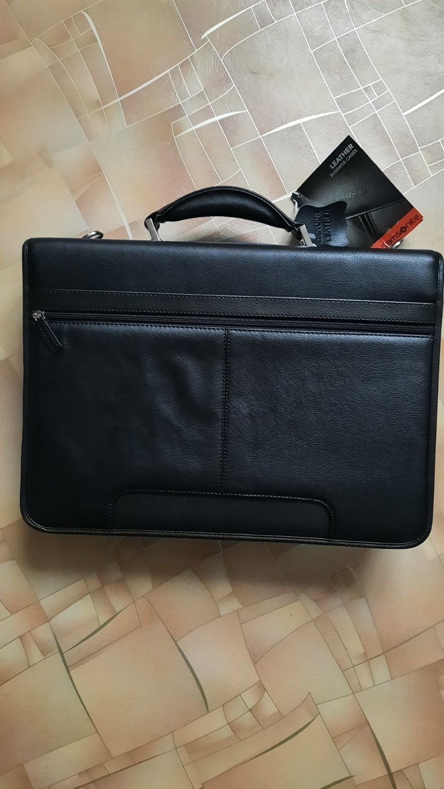 Samsonite мужской кожаный портфель - сумка