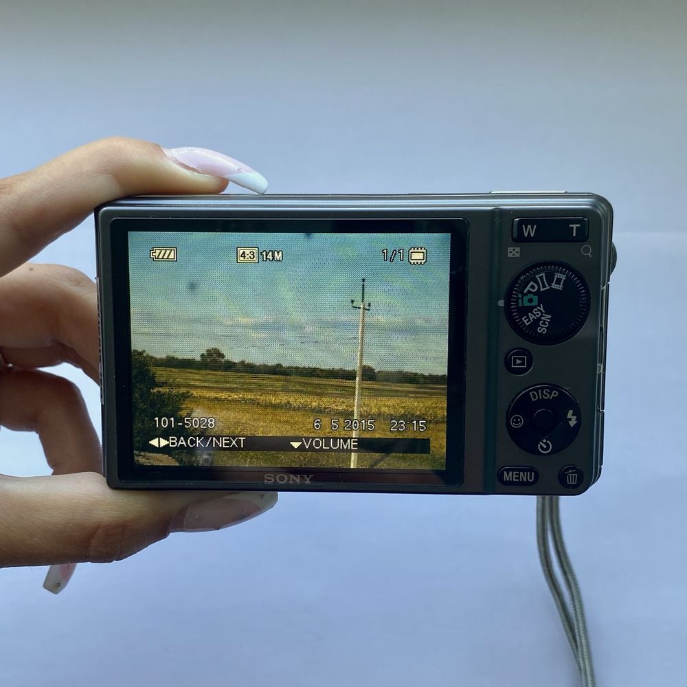 Фотоапарат sony cyber-shot dsc-w370