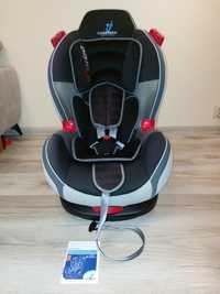 Fotelik Caretero Turbo 9 - 25 kg montowany pasami funkcja spania