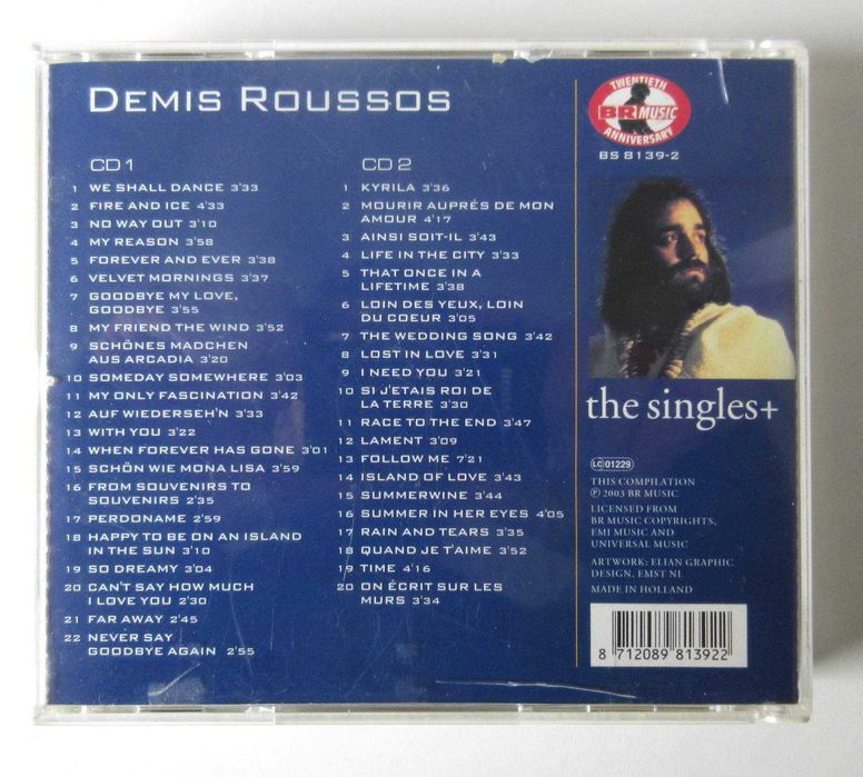 DEMIS ROUSSOS - The Singles+ (2 x CD)