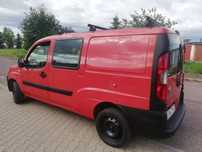 Fiat Doblo MAX ciężarowy 1.9 JTD 11/2007 r, 74 KW, 101 kM, relingi