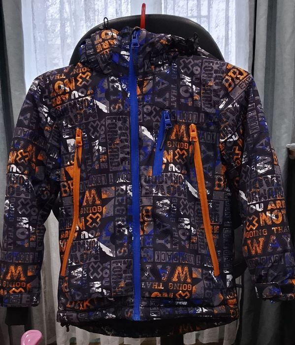 Зимова куртка для хлопчика з водонепроникної тканини