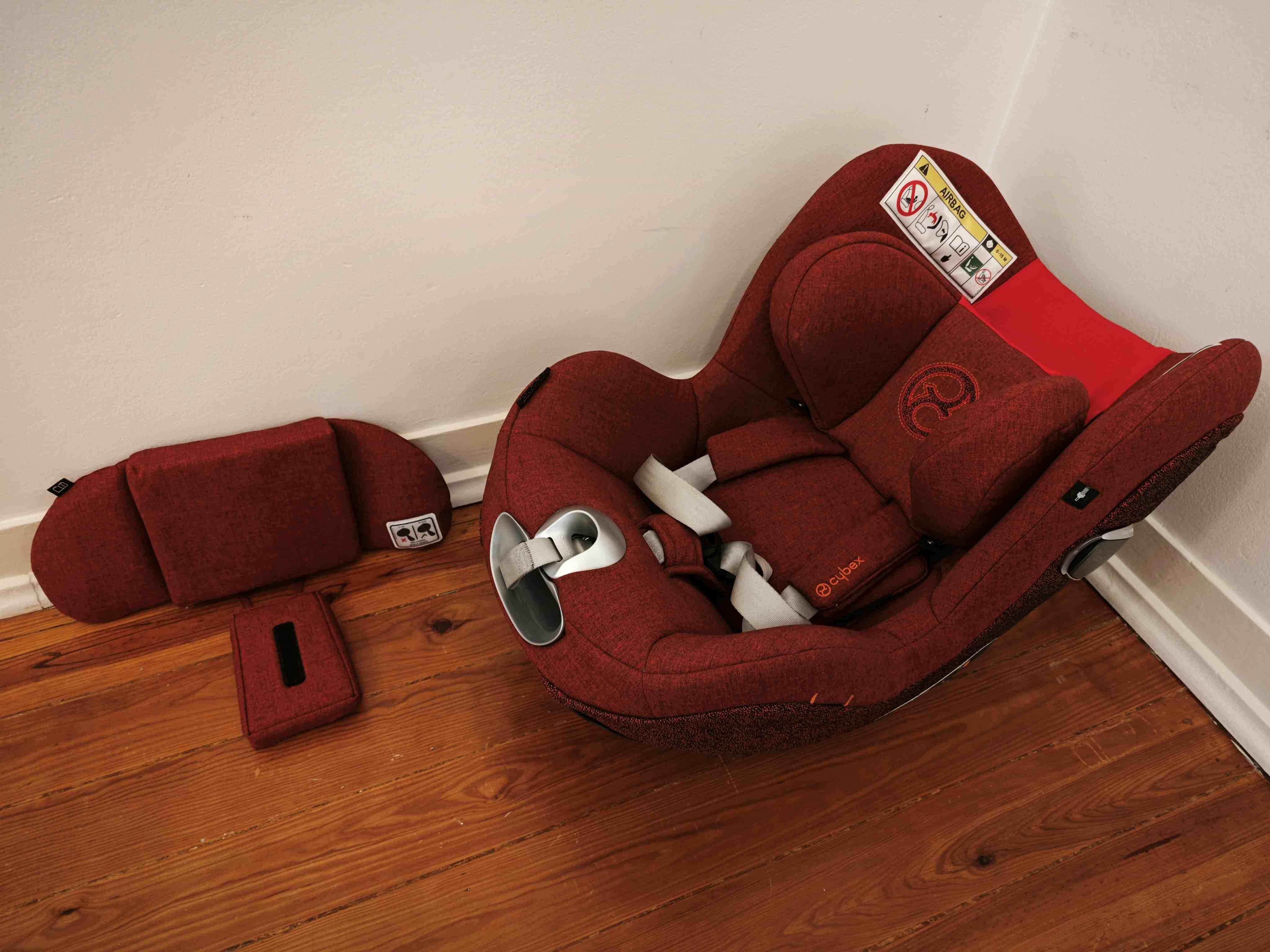 Conjunto Cybex 0 a 4 anos: Ovo Cloud Z i size + Sirona Z i size + base