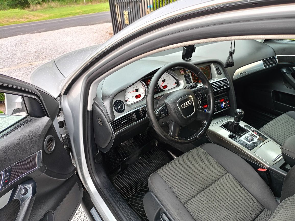 Ładne Audi A6 C6*2007/2008*2,0 TDI*skrzynia 6- biegowa*NISKI PRZEBIEG