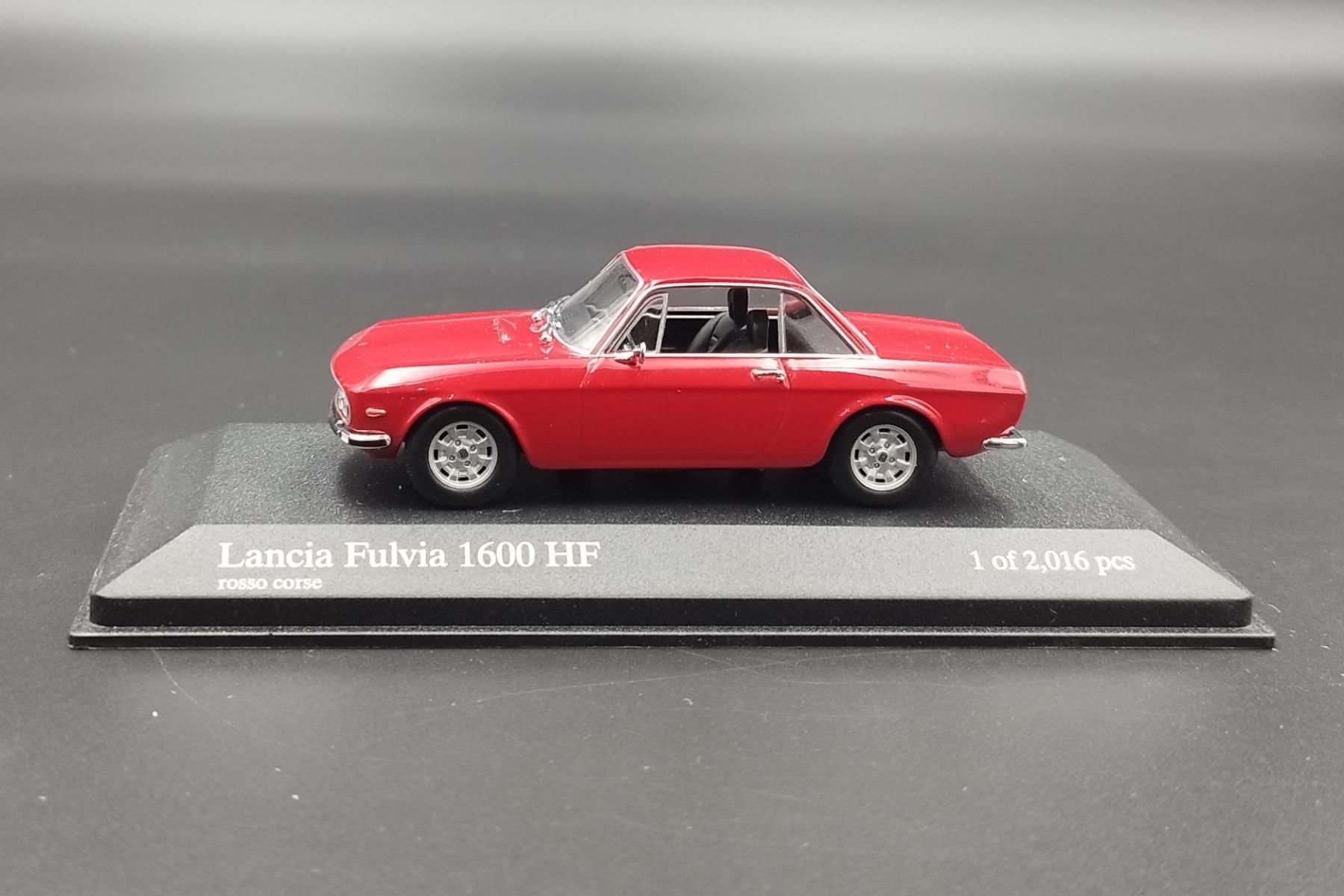 1:43 Lancia Fulvia 1600 HF Red Minichamps