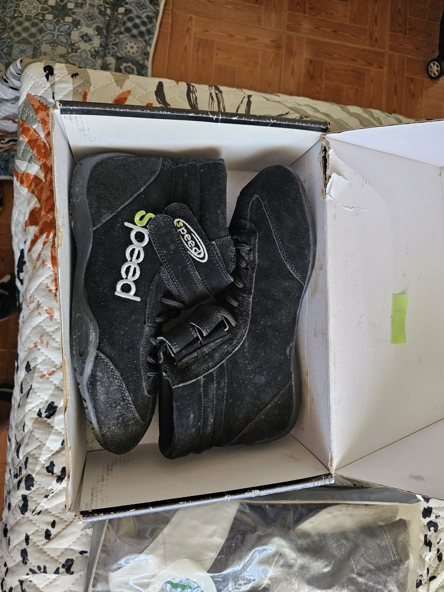 Botas speed kart