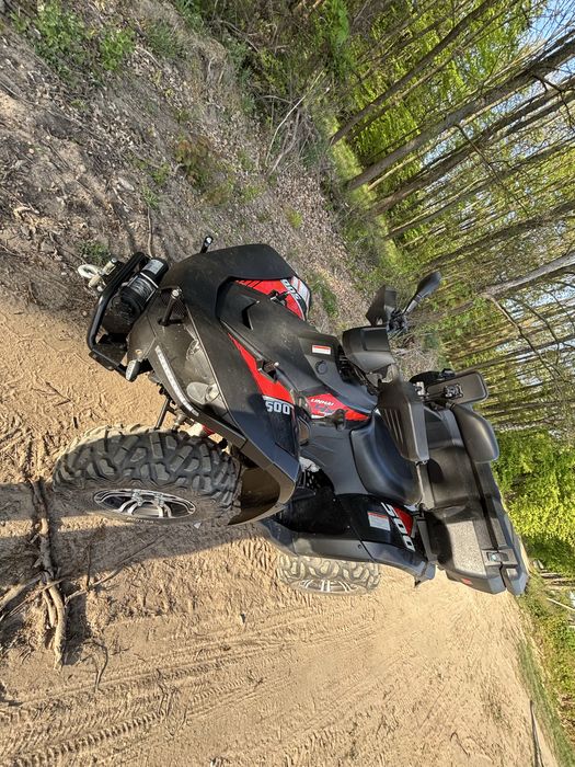 Quad Linhai 500 4x4 homologacja, zarejestrowany