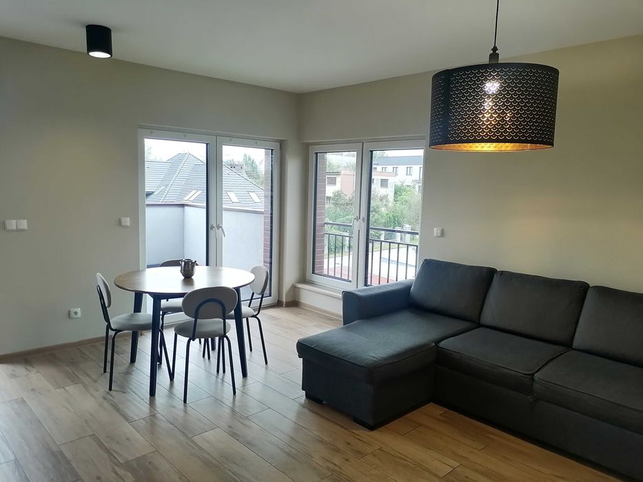 Nowoczesny apartament z 2 tarasami