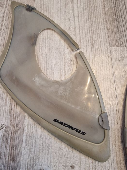 Osłony boczne koła chlapacze przeciw błotne rowerowe tylne 28