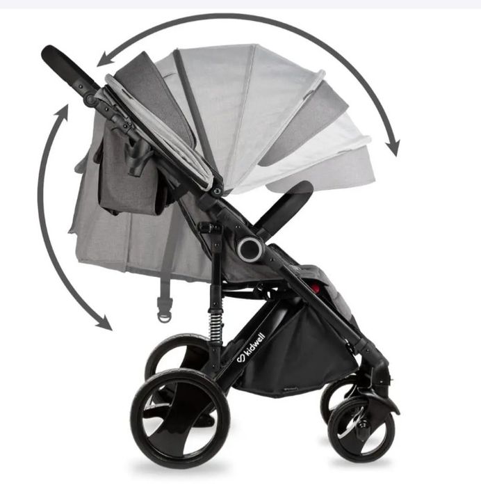 Коляска (візок) Kidwell Carell 
колір: сірий