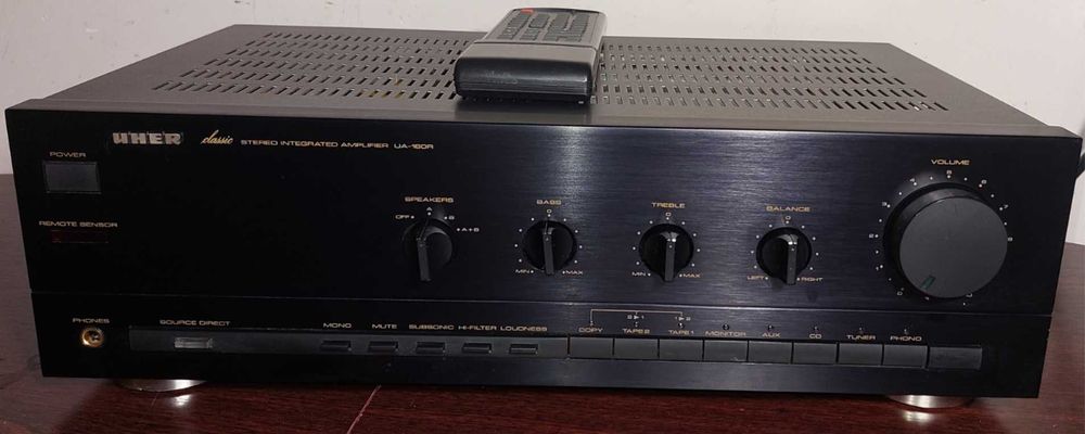 підсилювач Uher UA-160 R +пульт оригінал