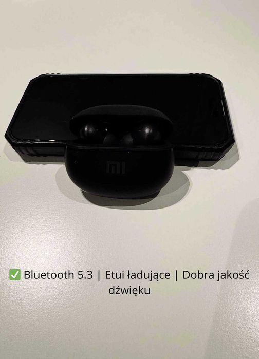 Słuchawki bezprzewodowe Bluetooth  Air7 – Czysty dźwięk, Etui Ładujące