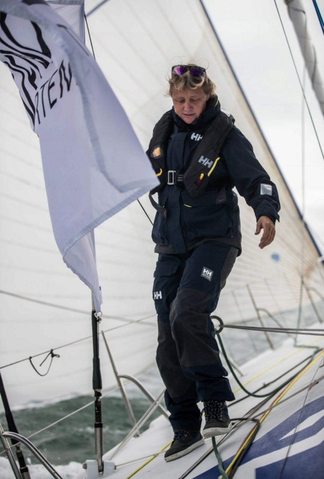 Kurtka Żeglarska Damska Sztormiak Helly Hansen Pier 3.0 Navy