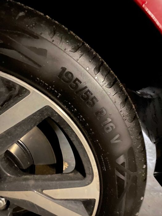 Continental, EcoContact 6, 195/55 R16, jak nowe, opony letnie, 4 szt.