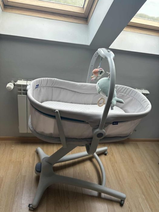 Sprzedam Chicco Baby łóżeczko, leżaczek, krzesełko
