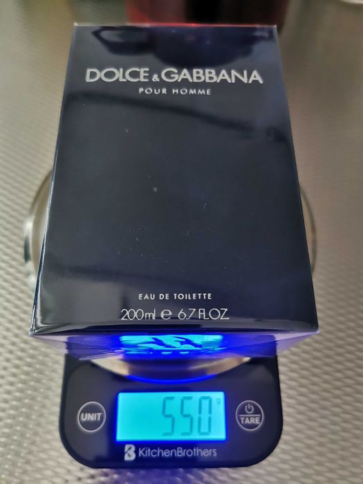 Dolce Gabbana Pour Homme 200ml EAU DE TOILETTE Oryginał w folii NOWA