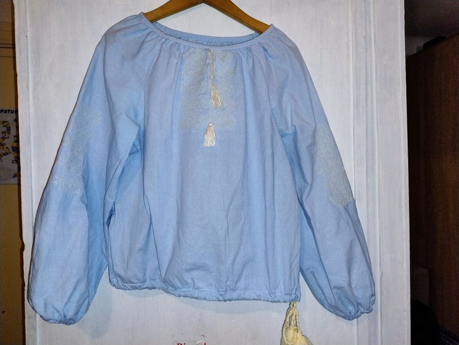 Вишиванка домотканне полотно