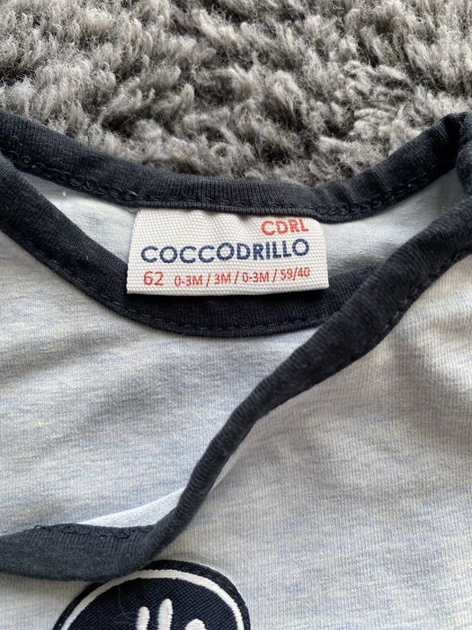 2 pary body na długi rękaw, pajac, pajacyk, Cocodrillo, 62