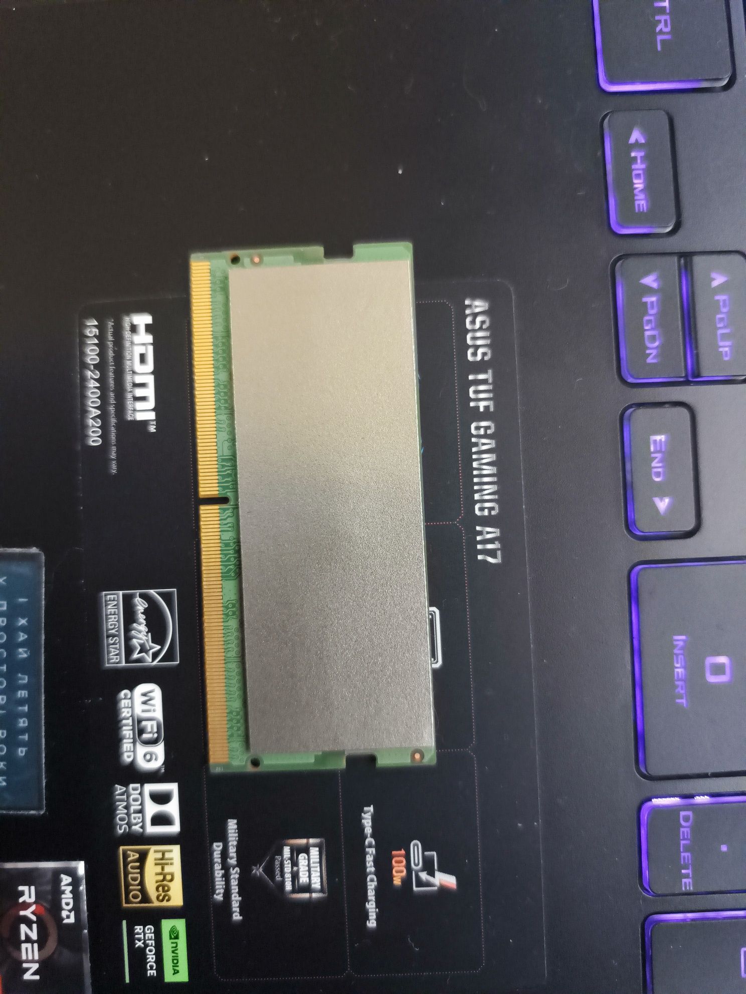 Оперативна пам'ять для ноутбука Samsung DDR5 16GB 5600MHz SO-DIMM 1Rx8