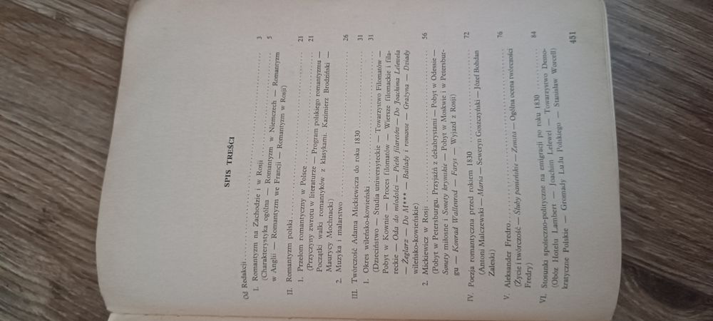 "Literatura polska okresu romantyzmu" podręcznik