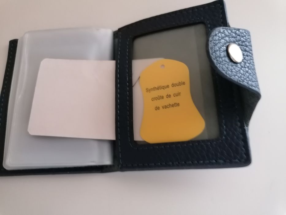 Carteira de homem em pele