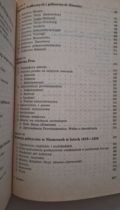 Związek niemiecki i państwa niemieckie 1815 - 1848, Jan Wąsicki