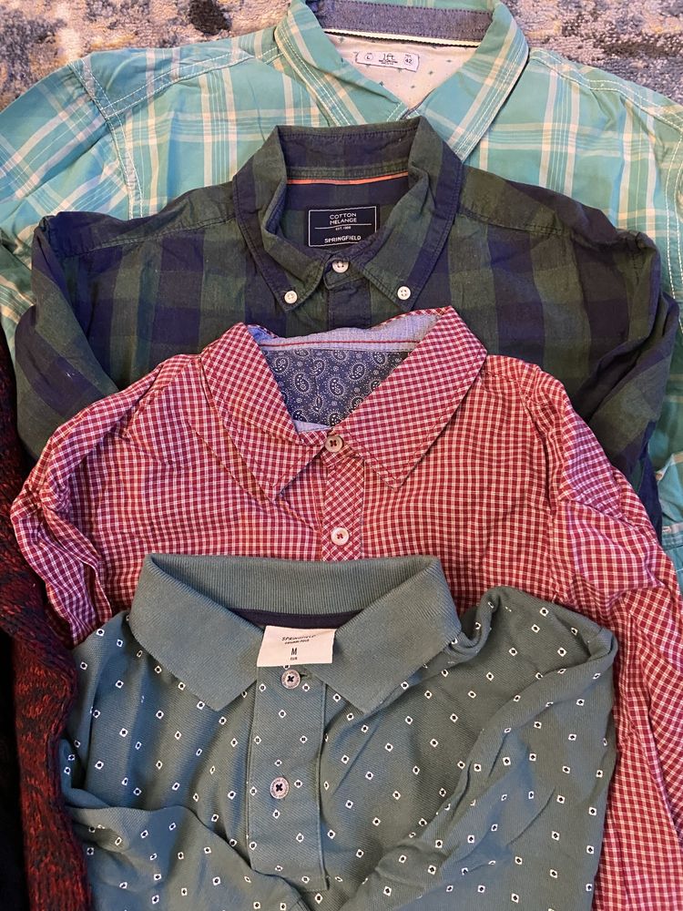 Roupa usada homem - 9 peças