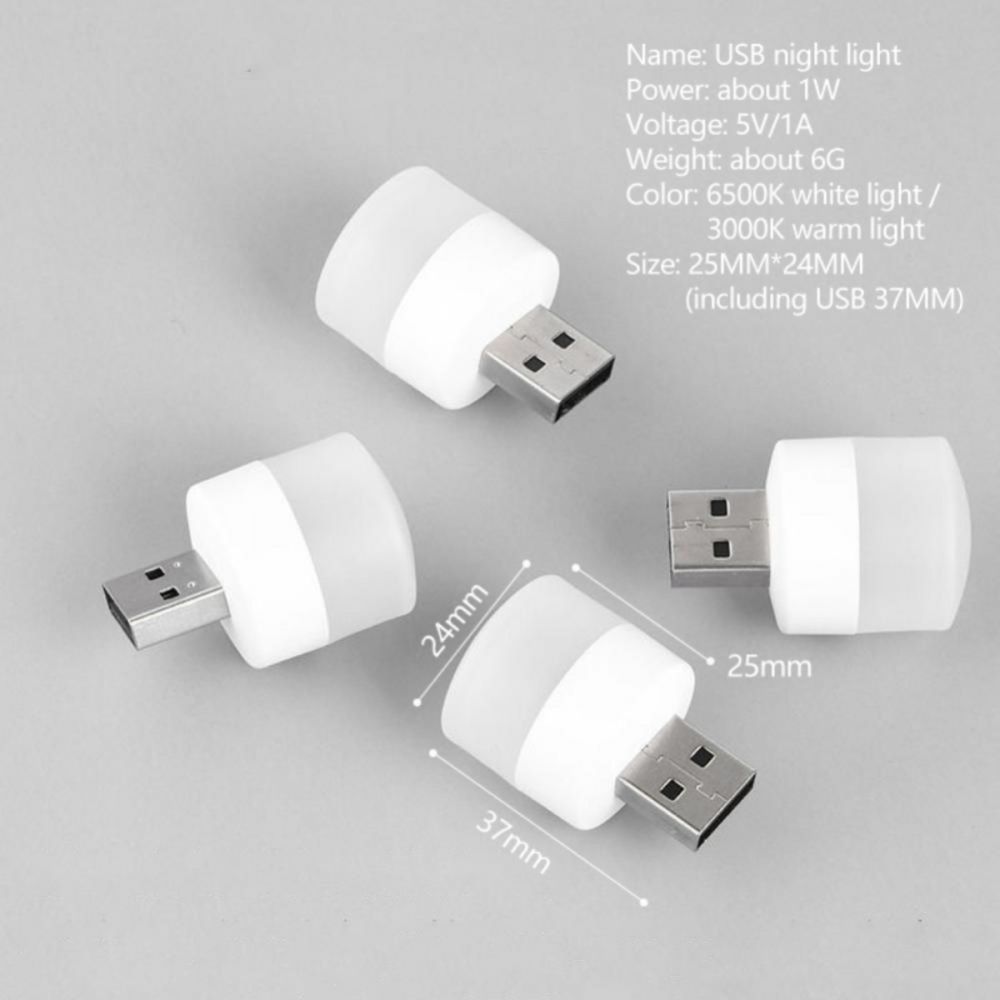 Лампа для повербанка MINI  (USB) 5v