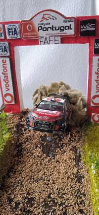 Diorama escala 1/43 Rally de Portugal