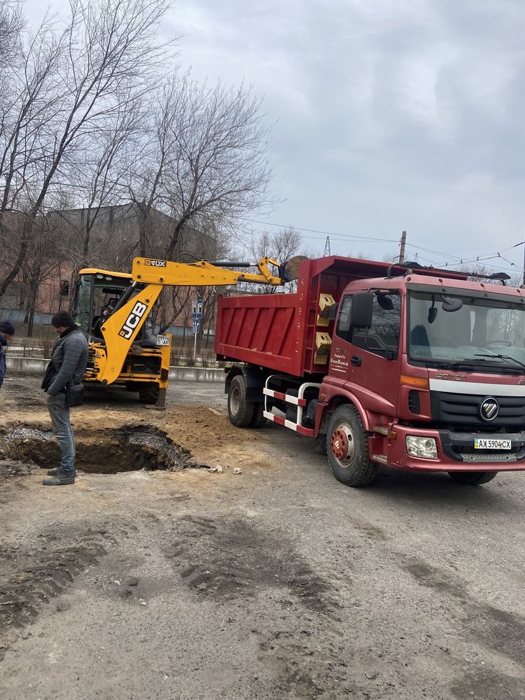 Услуги аренда экскаватора, экскаватор погрузчик jcb 4cx,вывоз мусора