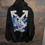 kurtka ortalionowa Off White rozmiar XL
