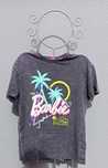 T-shirt cinzenta Barbie